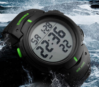 Eventing Wristwatch with Stop-Watch Timer