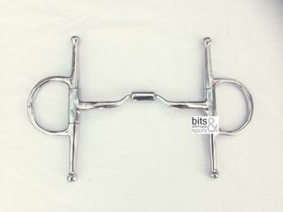 'Ultimate Contact' Comfort Snaffle - Low Port Full Cheek (Fulmer)