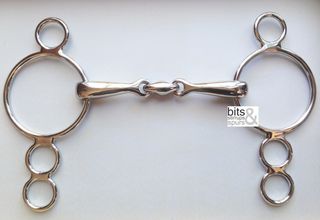 Dutch Gag Bit Lozenge Link Mouth