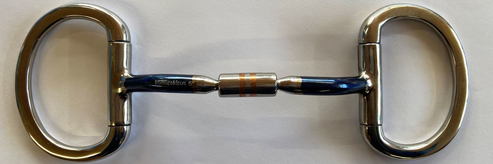 thumbnail image 2 of Ultimate Contact' Comfort Snaffle - Eggbutt Snaffle - Blue Steel - Sweet Iron - Bits, Stirrups 2 of 13